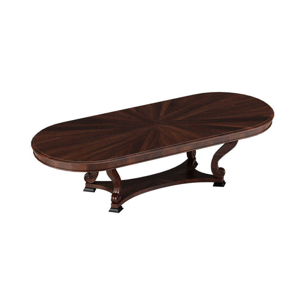 Dolce Wooden Oval Dining Room Table | Modern Furniture + Decor