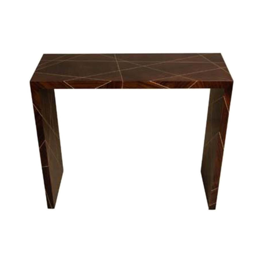 Duarte Dark Brown Console Table | Modern Furniture + Decor