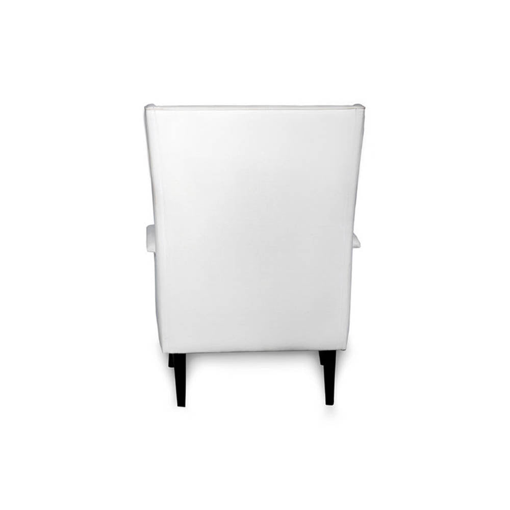 Eden Upholstered Square Chair with Arm Rest | Modern Furniture + Decor