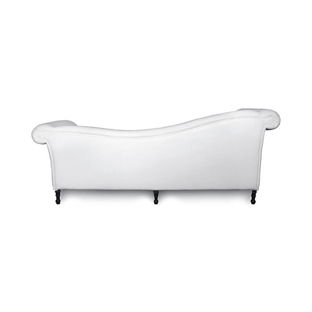 Ethan Upholstered Curved 2 Seater Sofa | Modern Furniture + Decor