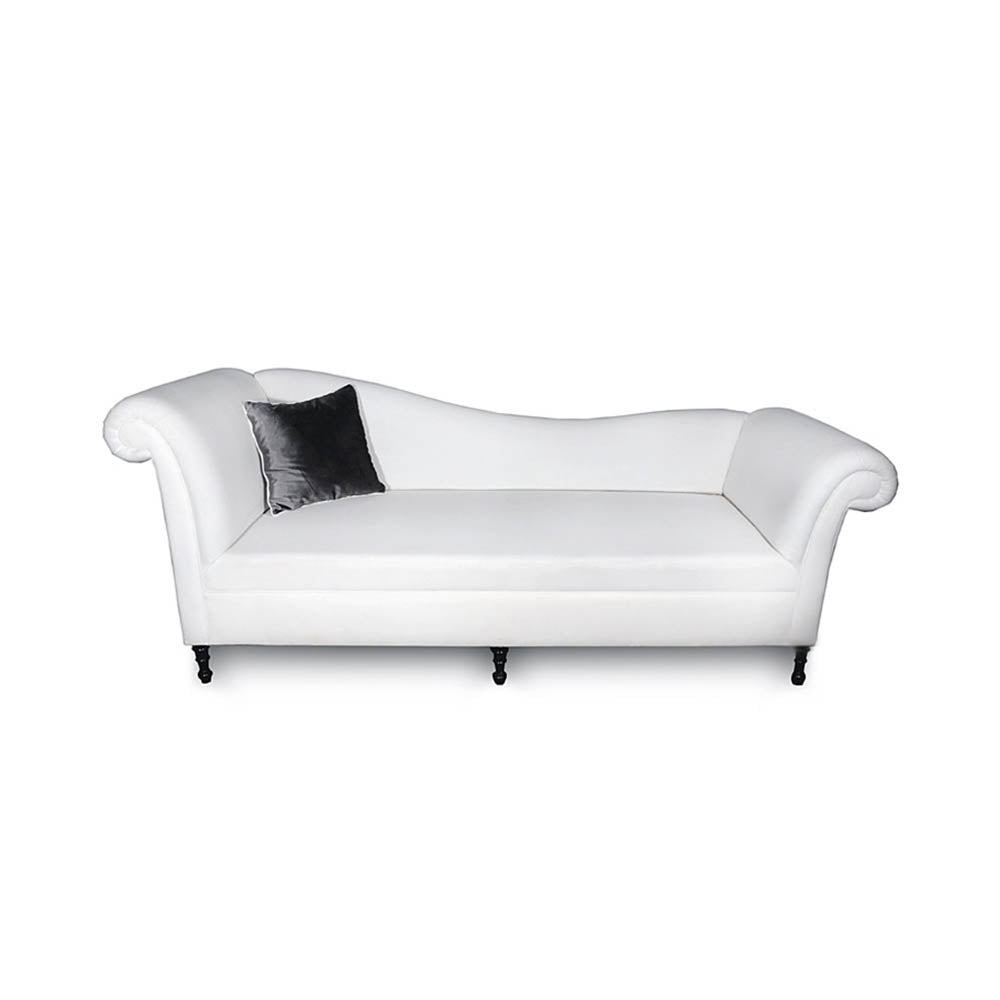 Ethan Upholstered Curved 2 Seater Sofa | Modern Furniture + Decor