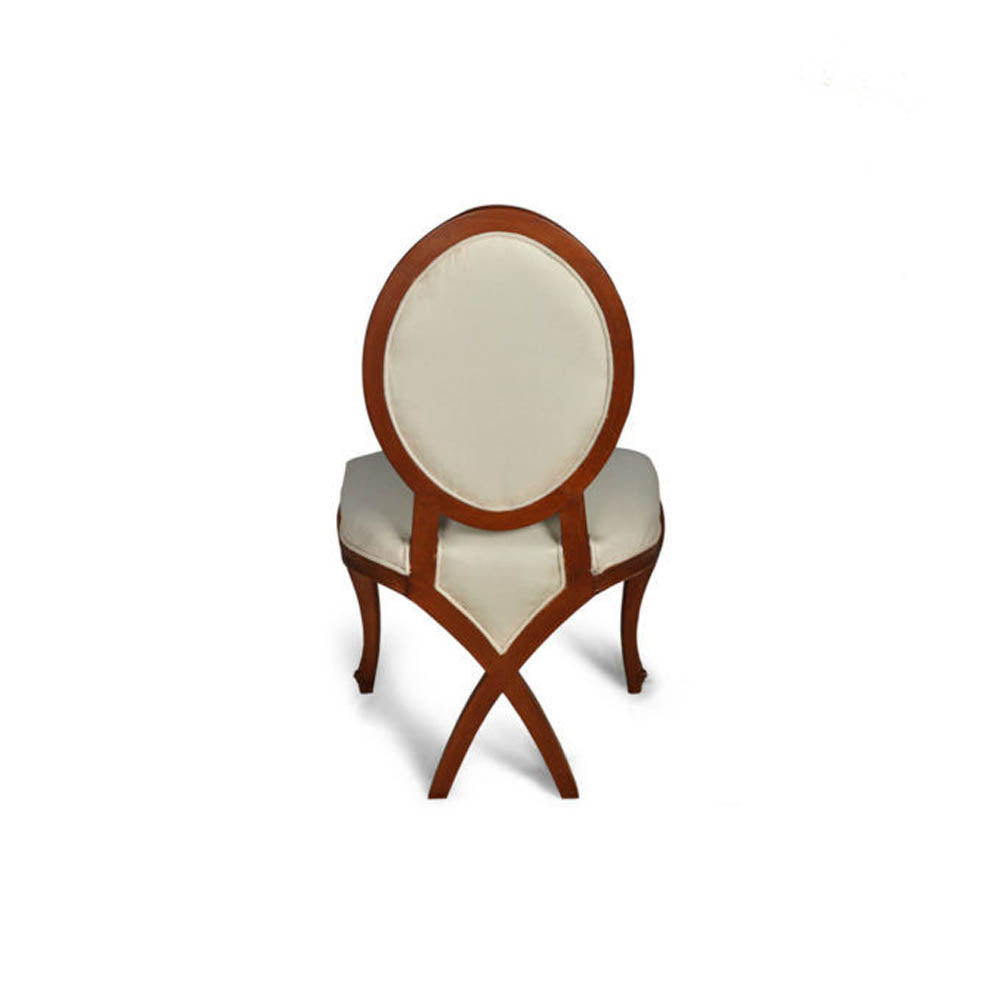 Gavra Upholstered Round Back Dining Chair | Modern Furniture + Decor
