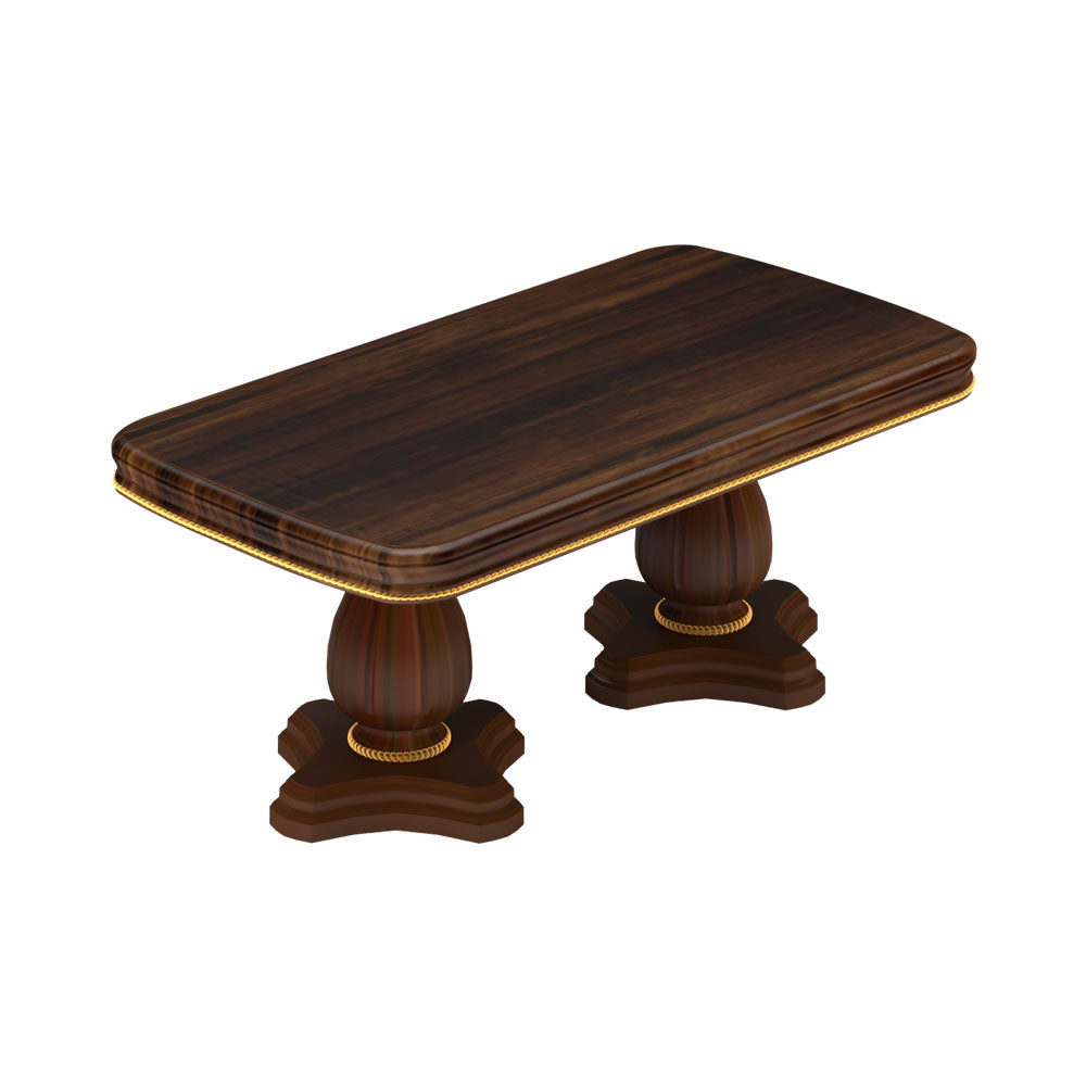 Jefferson Wooden Rectangular Dining Table | Modern Furniture + Decor