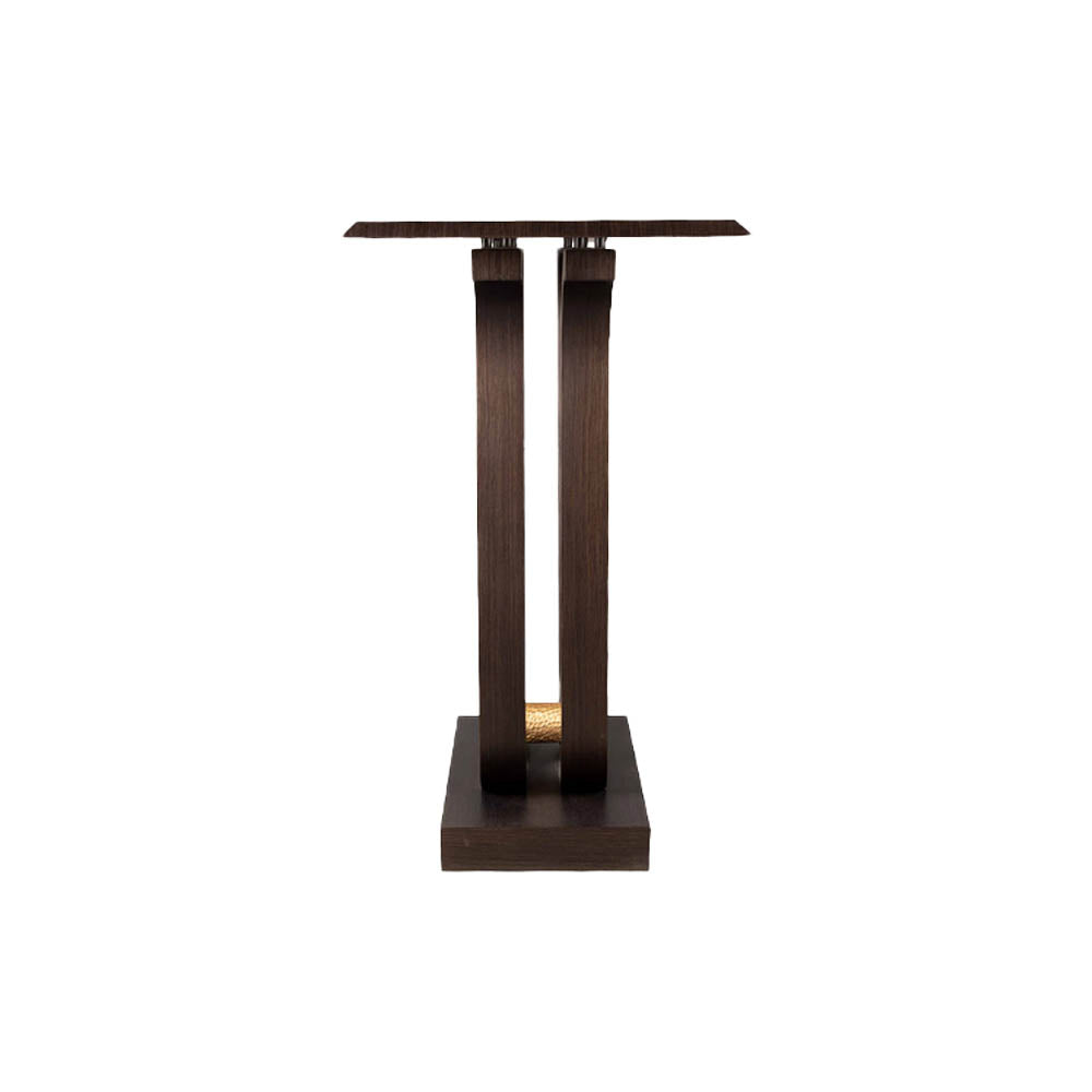 Judy Brown Console Table with Curved Legs | Modern Furniture + Decor