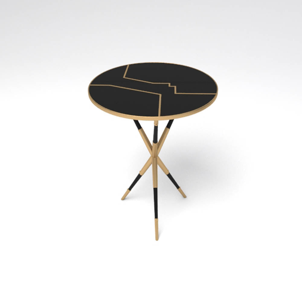 Julia Wooden Round Side Table UK | Modern Furniture + Decor