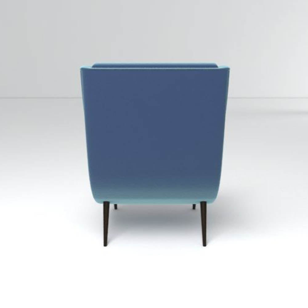 Kogan Upholstered High Backed Armchair | Modern Furniture + Decor
