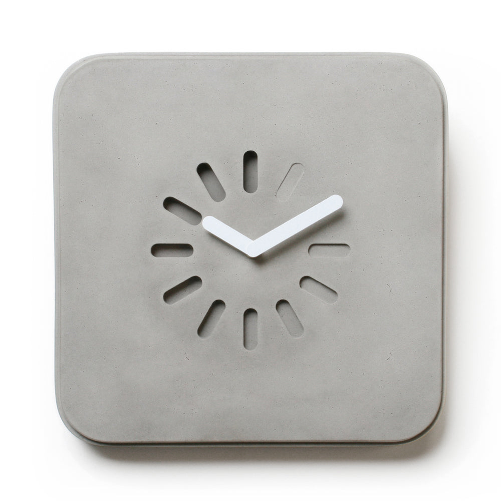 Lyon Beton Life in Progress Clock from Concrete | Modern Furniture + Decor