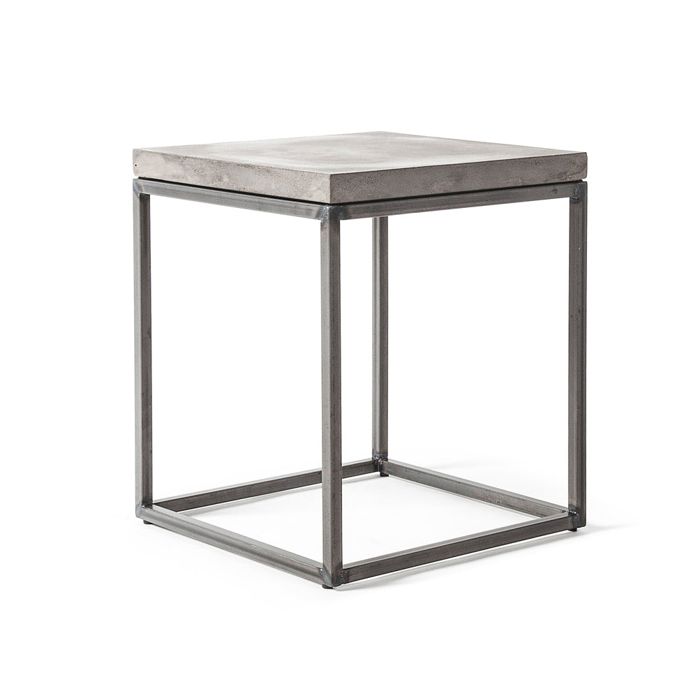 Lyon Beton Perspective Side Table made from Concrete | Modern Furniture + Decor