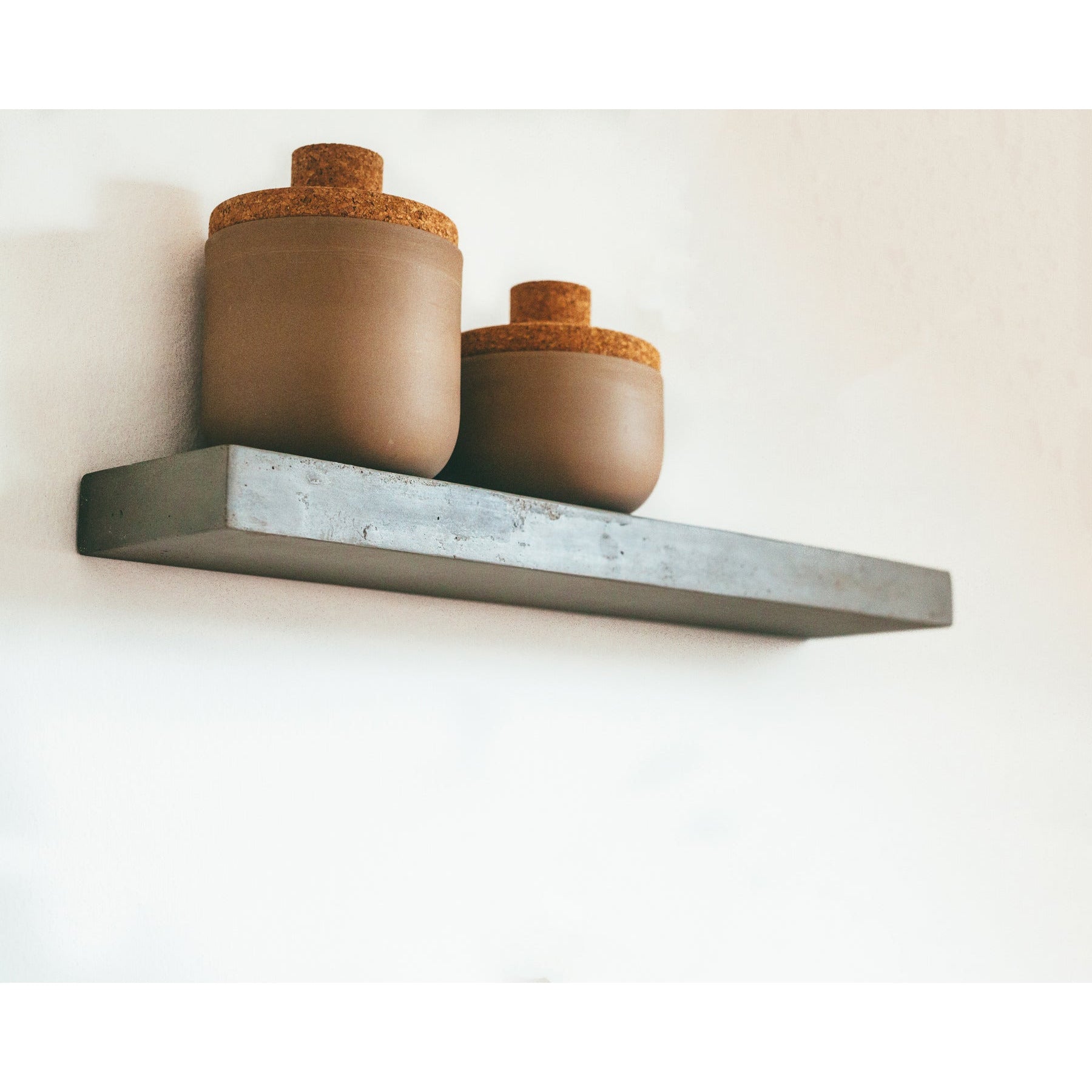 Lyon Beton Sliced Shelf from Concrete - Small | Modern Furniture + Decor