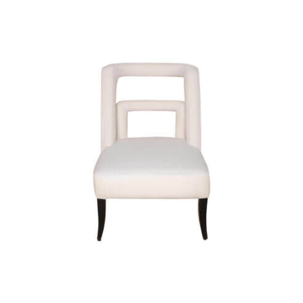 Mario Upholstered Square Armless Accent Chair | Modern Furniture + Decor