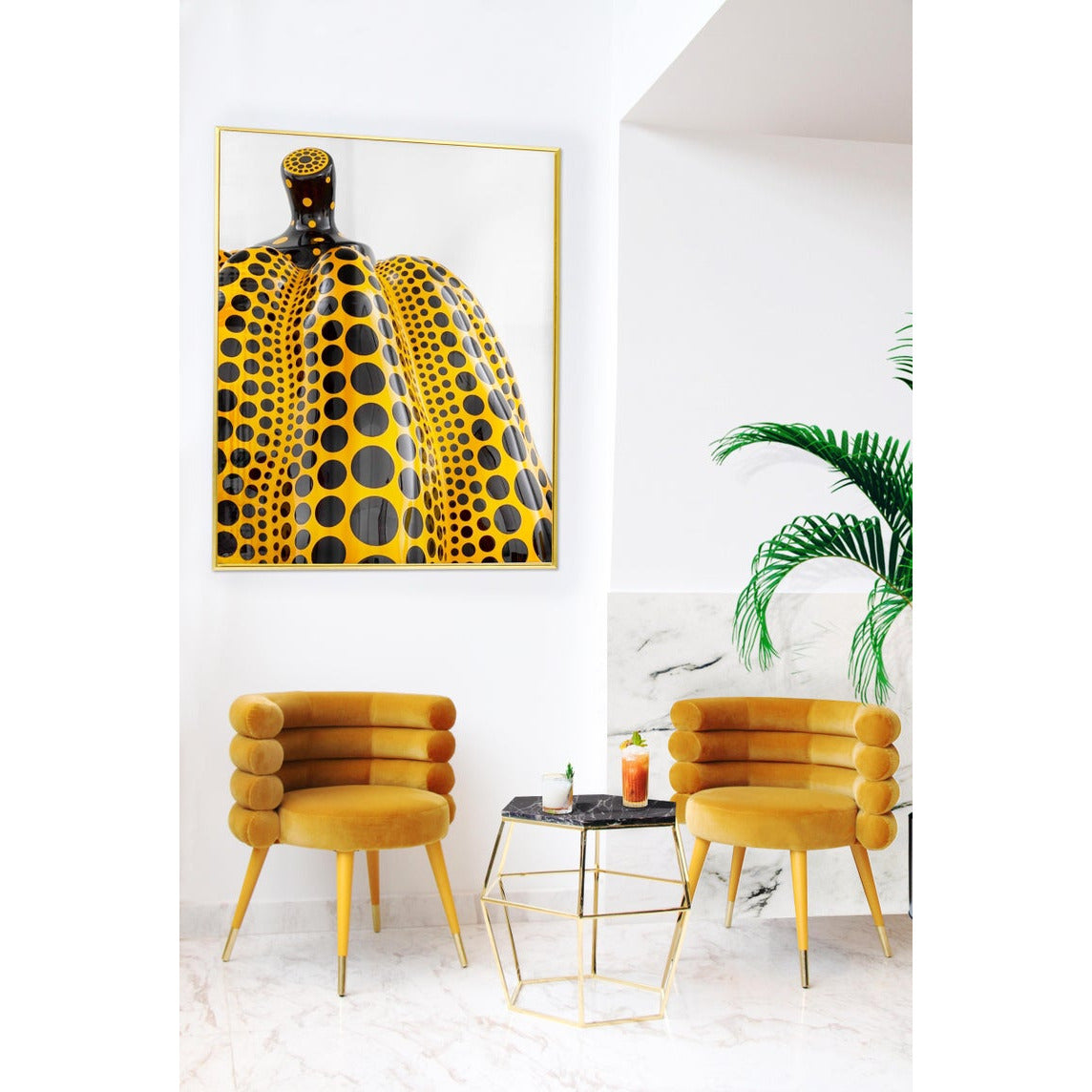 Set of 4 Grey Marshmallow Dining Chairs, Royal Stranger | Modern Furniture + Decor