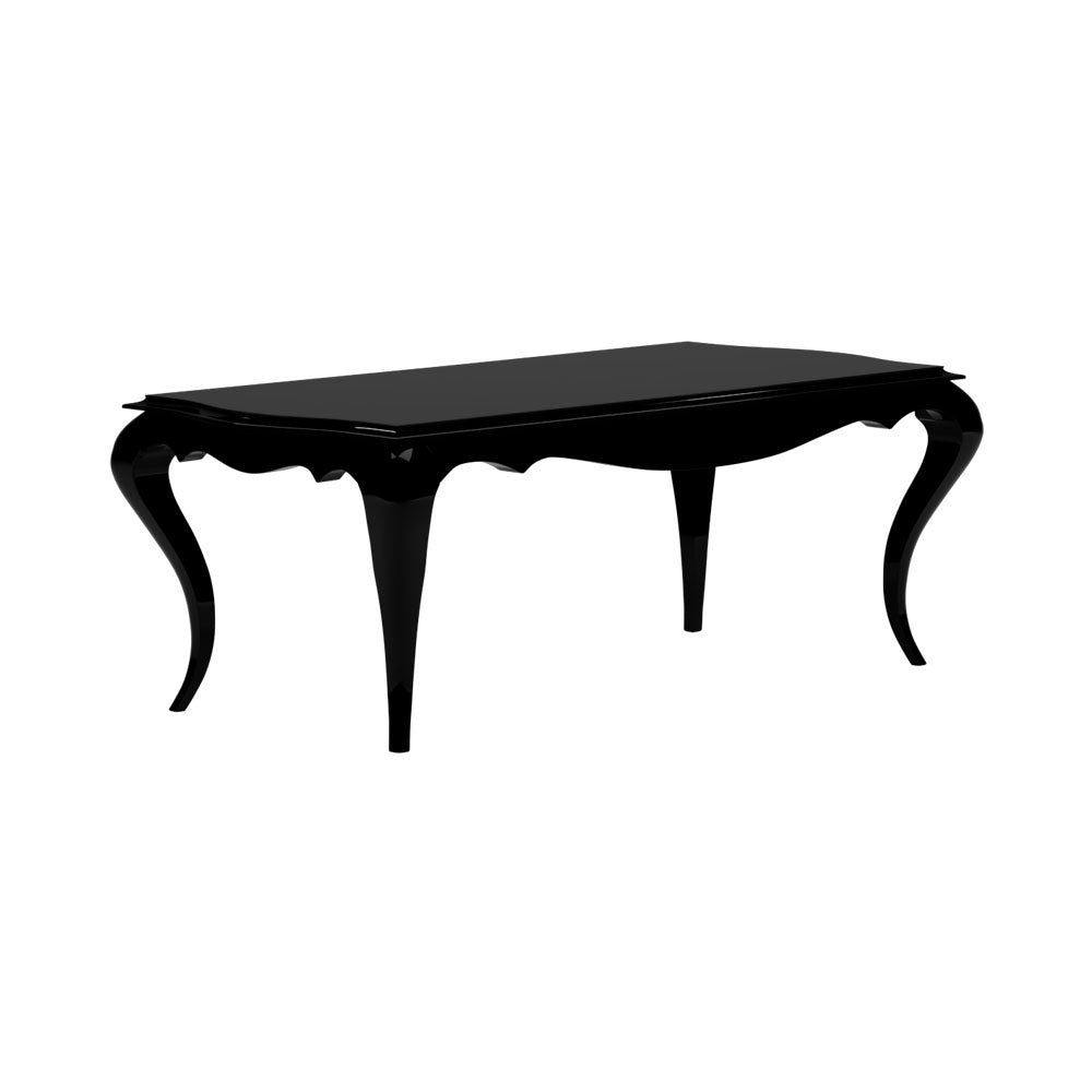 Mia Wooden Black Dining Room Table | Modern Furniture + Decor