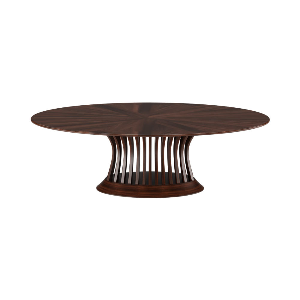 Milan Oval Wooden Dining Table | Modern Furniture + Decor
