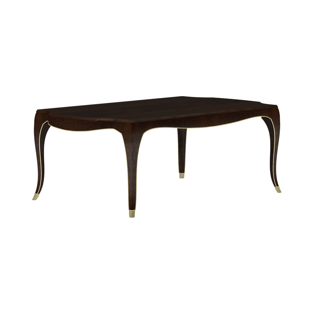Nairn Brown Wooden Dining Table | Modern Furniture + Decor