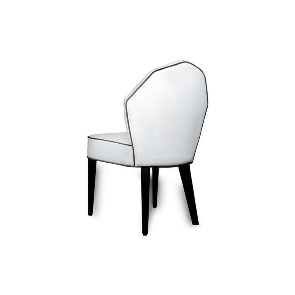 Noa Upholstered Scoop Back Dining Chair | Modern Furniture + Decor