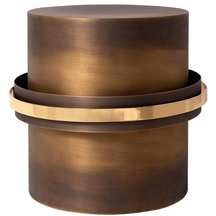 Orbit Accent Table in Dark Bronze | Modern Furniture + Decor