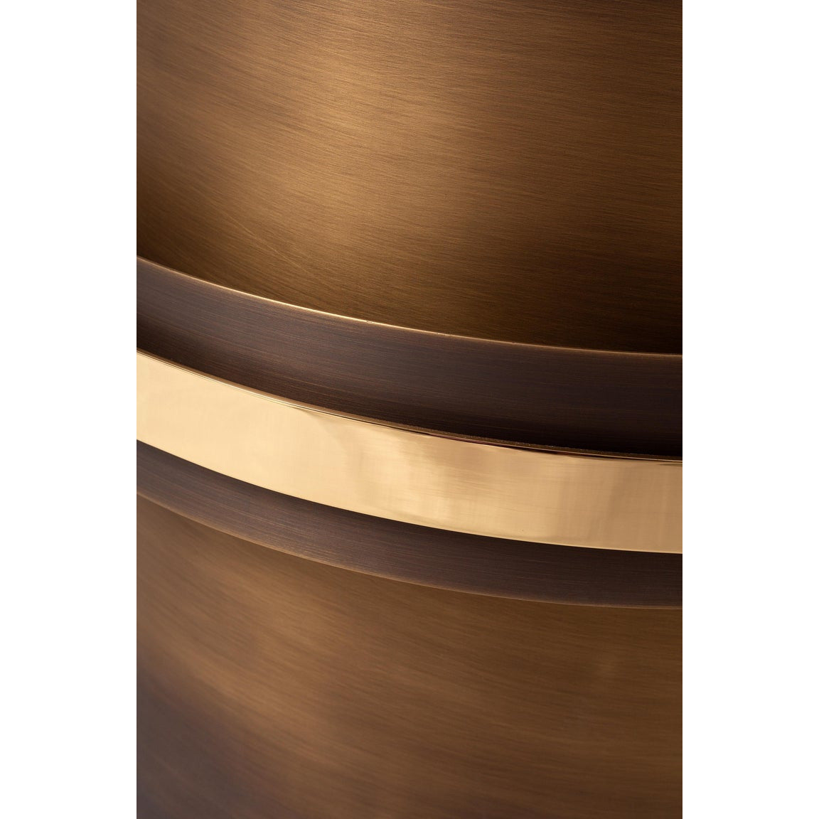 Orbit Accent Table in Dark Bronze | Modern Furniture + Decor