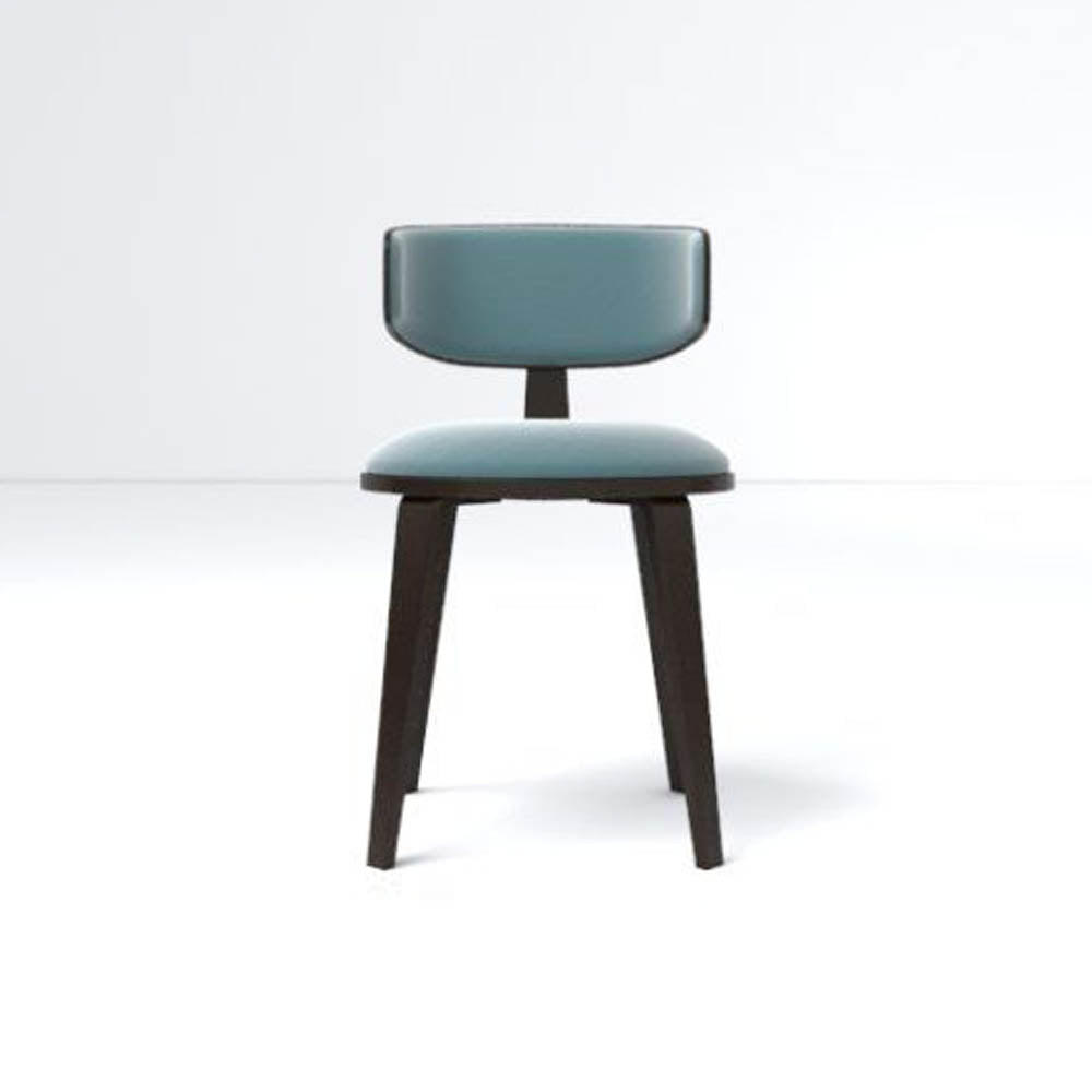 Oska Upholstered Winged Dining Chair | Modern Furniture + Decor