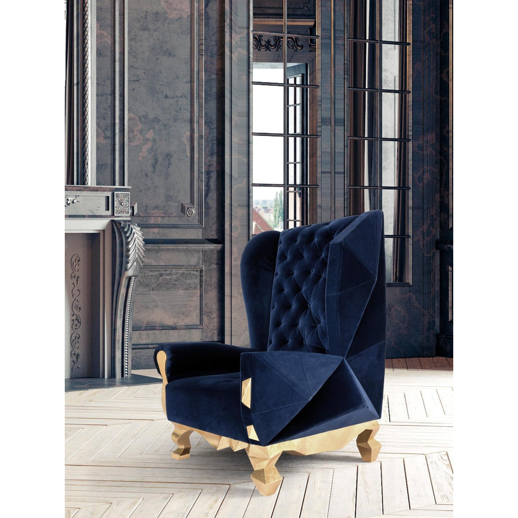 Velvet Pink Rockchair by Royal Stranger | Modern Furniture + Decor