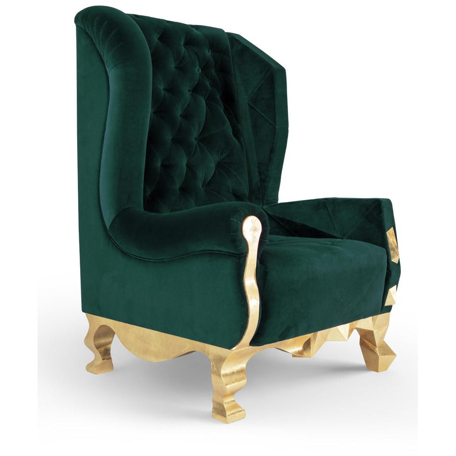 Deep Green Rockchair by Royal Stranger | Modern Furniture + Decor