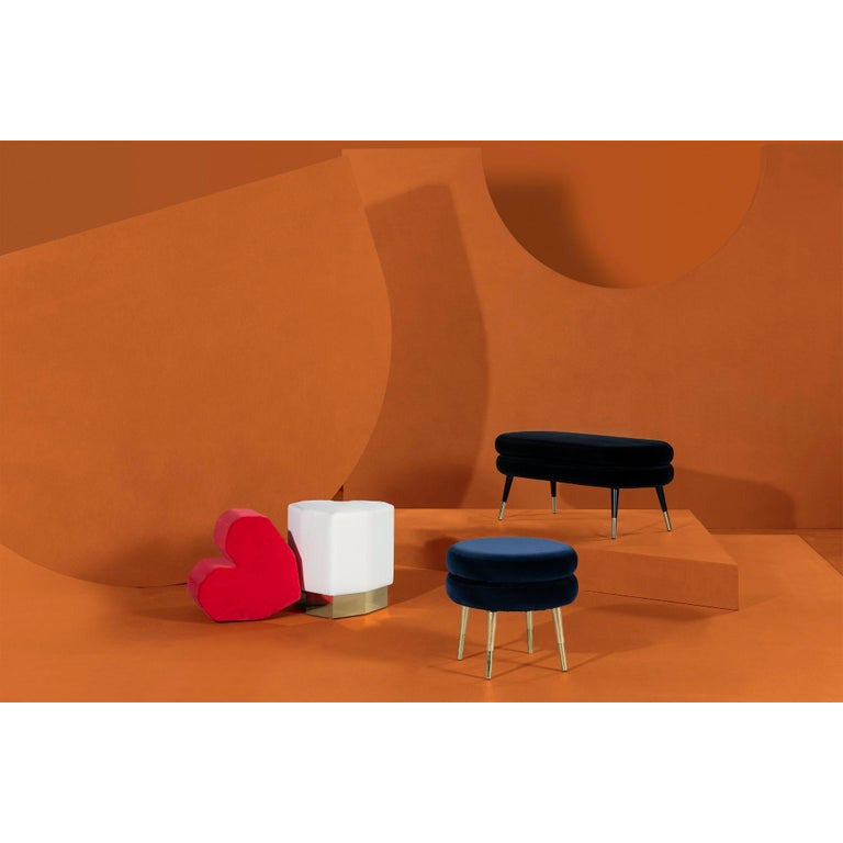 Set of 4 Marshmallow Stools, Royal Stranger | Modern Furniture + Decor