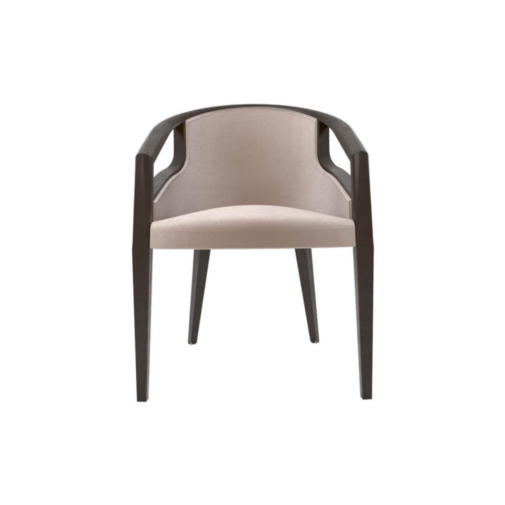 Sallivan Upholstered Tub Dining Chair with Wooden Frame | Modern Furniture + Decor
