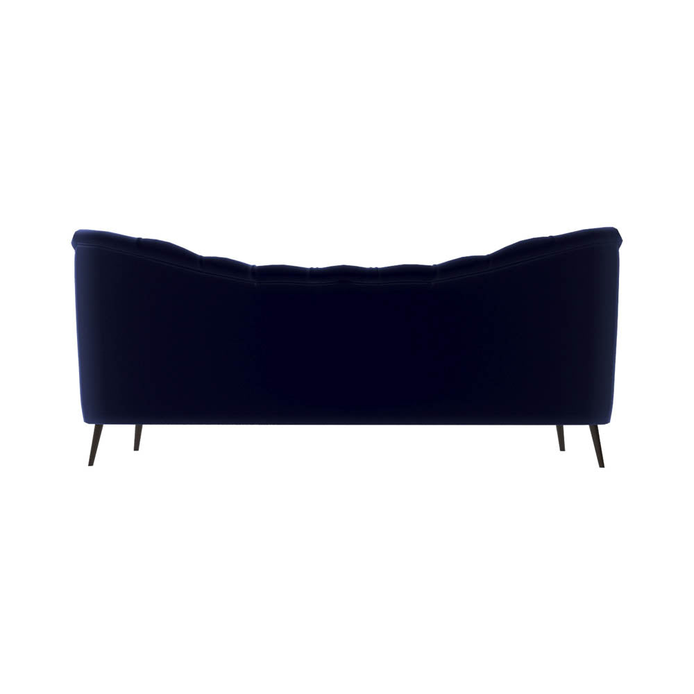 Samantha Upholstered Low Back Tufted Sofa | Modern Furniture + Decor