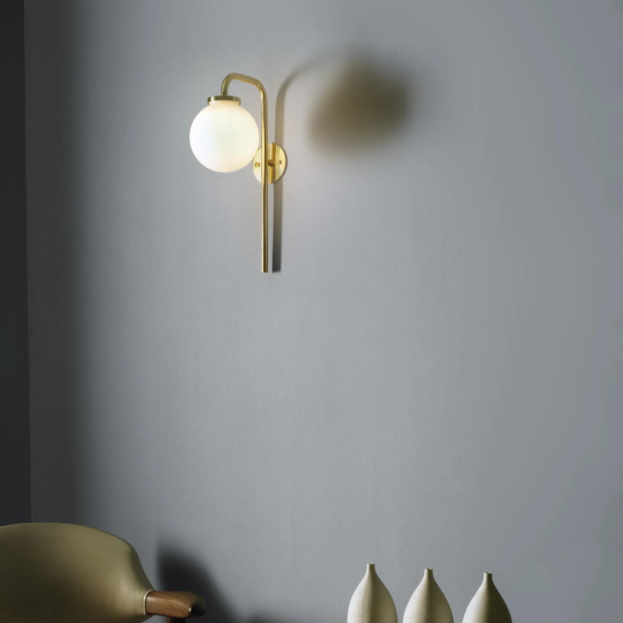 BIG BULB REG./OPAL WALL LIGHTS - CTO LIGHTING | Modern Furniture + Decor