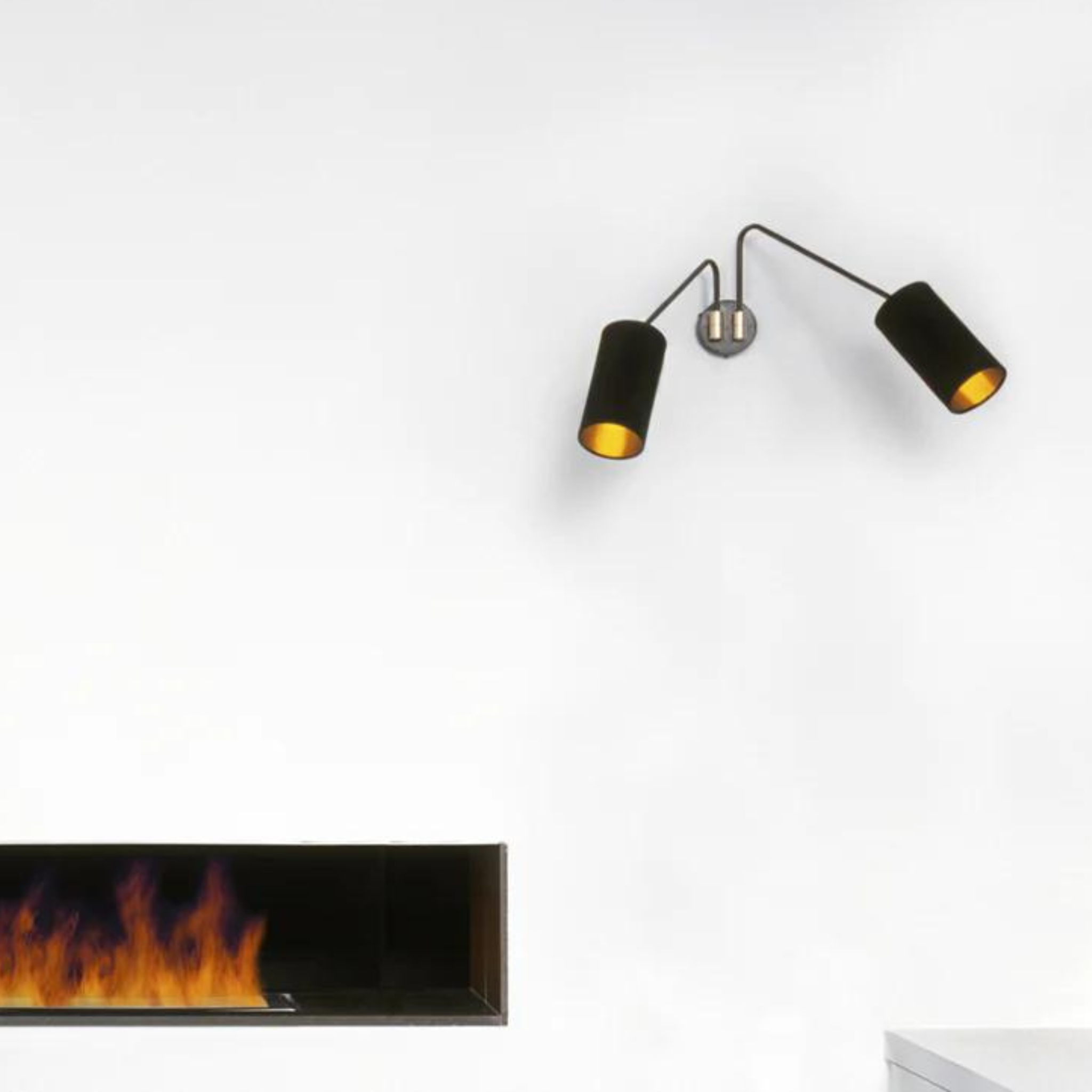 ARRAY TWIN COTTON WALL LIGHT - CTO LIGHTING | Modern Furniture + Decor