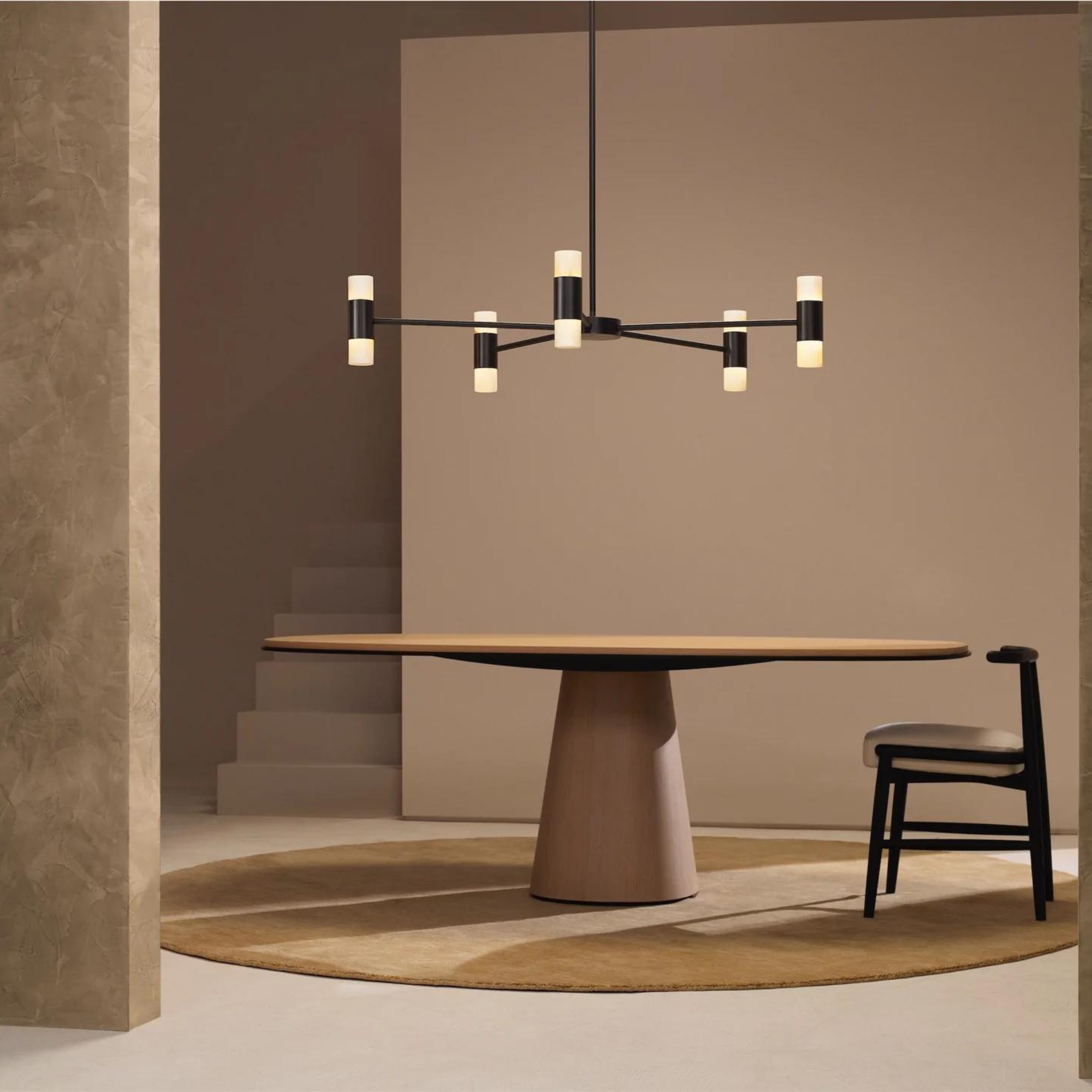 ROMA PENDANT (SATIN BRASS & BRONZE) - CTO LIGHTING | Modern Furniture + Decor
