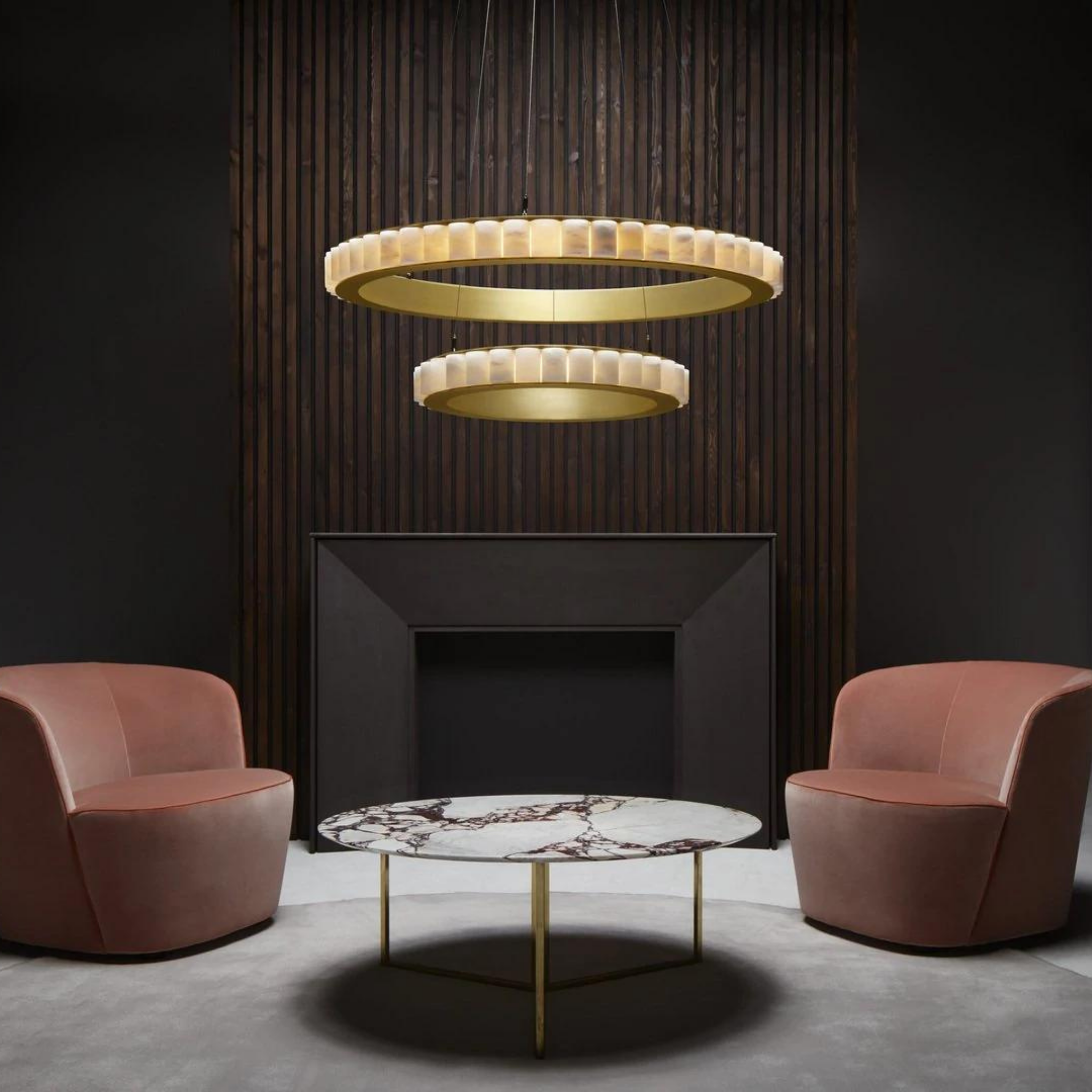 AVALON HALO MODERN CHANDELIER - CTO LIGHTING | Modern Furniture + Decor