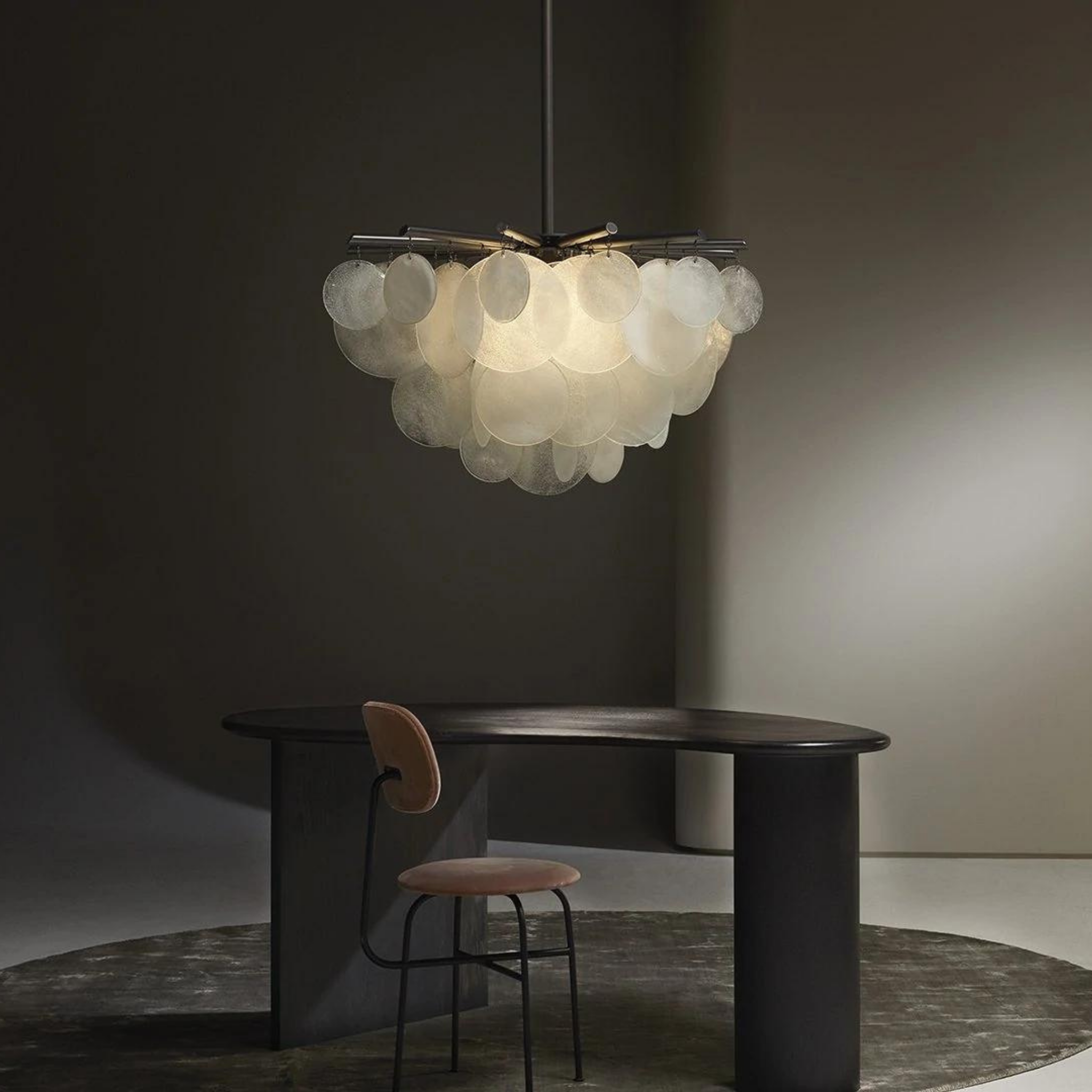 NIMBUS ROUND MEDIUM MODERN CHANDELIER - CTO LIGHTING | Modern Furniture + Decor