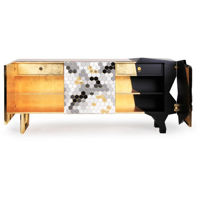 Honeycomb Emerald Sideboard, Royal Stranger | Modern Furniture + Decor