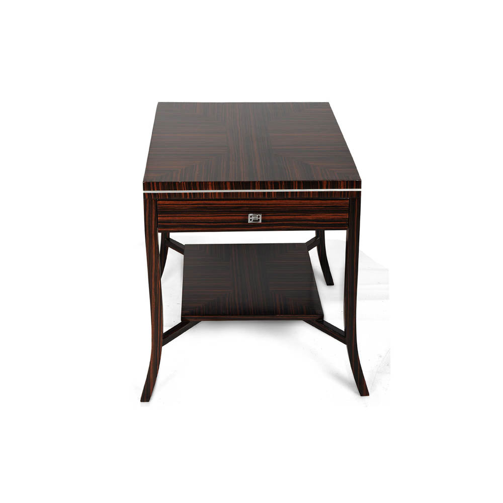 Silvio 1 Drawer Bedside Table with Shelf | Modern Furniture + Decor