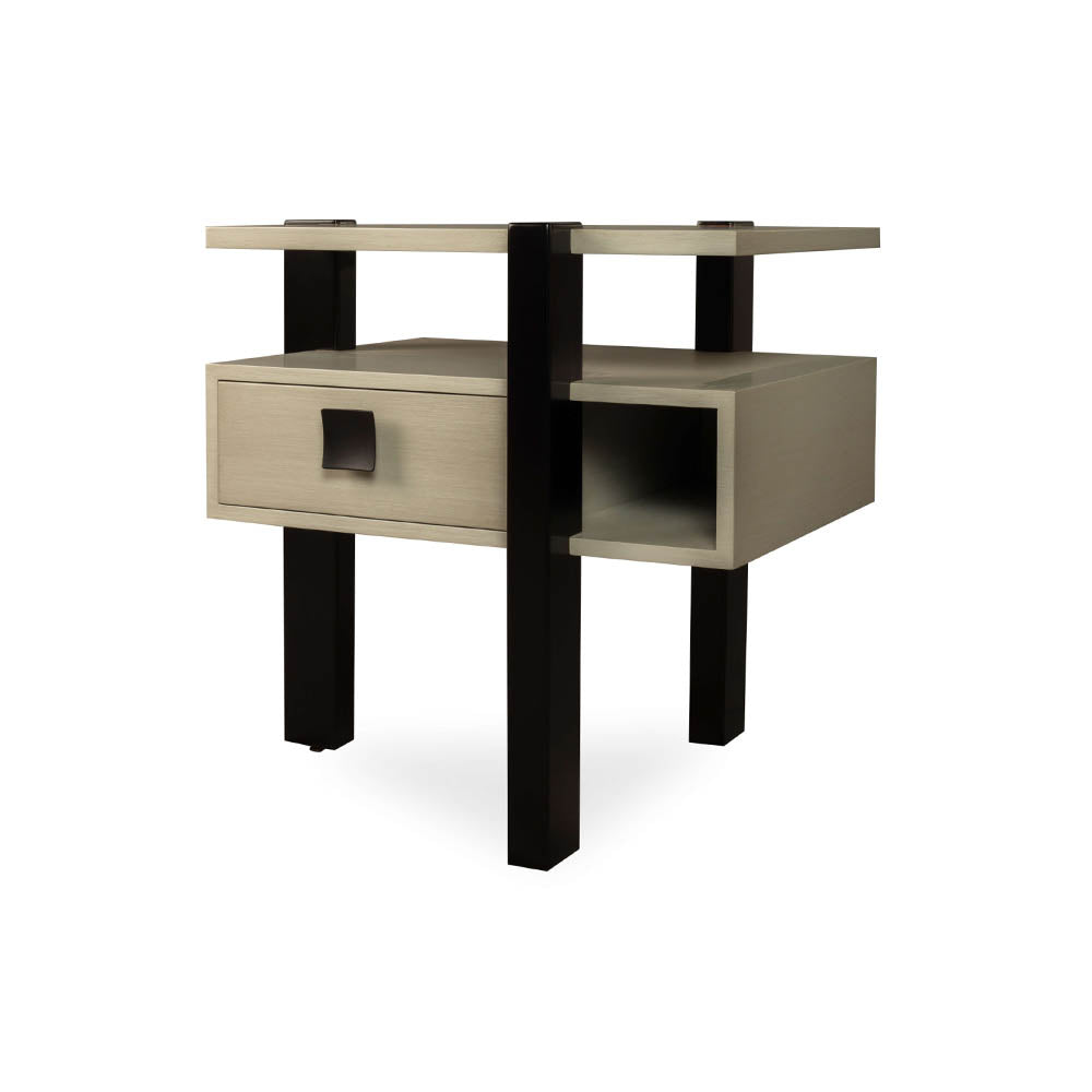 Slava Wood Bedside Table | Modern Furniture + Decor