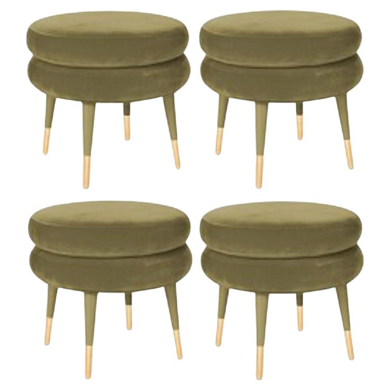 Set of 4 Marshmallow Stools, Royal Stranger | Modern Furniture + Decor