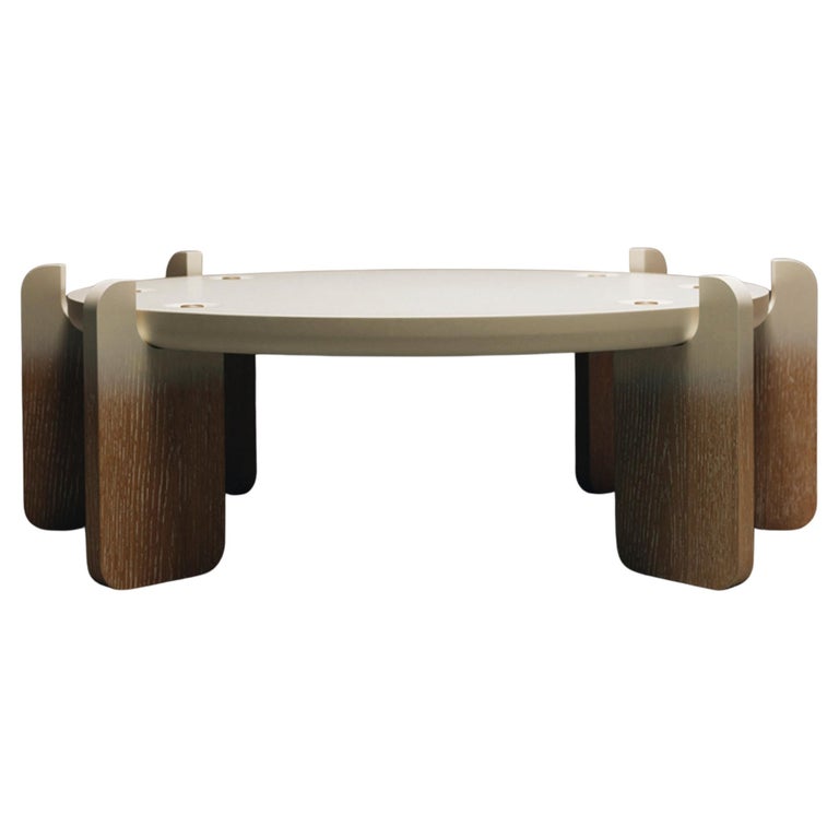 Ipanema Coffee Table Natural Limed Oak with Ombre Effect | Modern Furniture + Decor