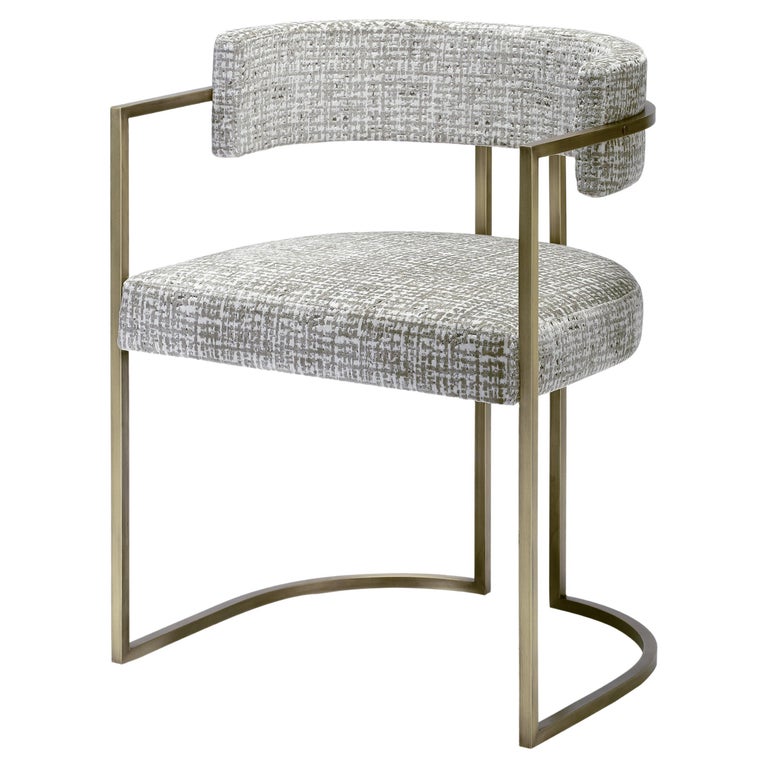 21st Century Julius Small Chair in Light Bronze | Modern Furniture + Decor