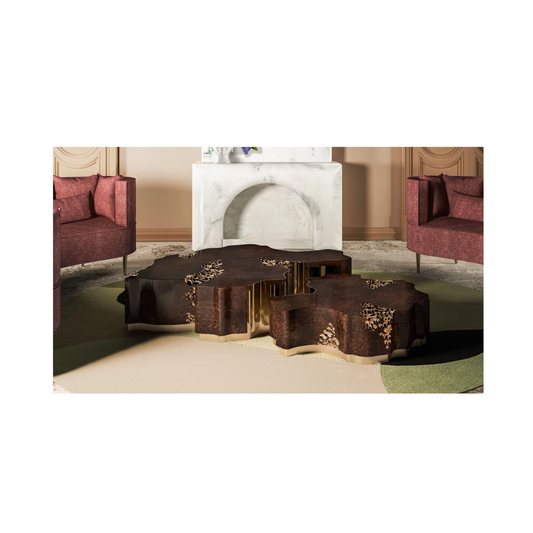 HORIZON II - COFFEE TABLES SET | Modern Furniture + Decor