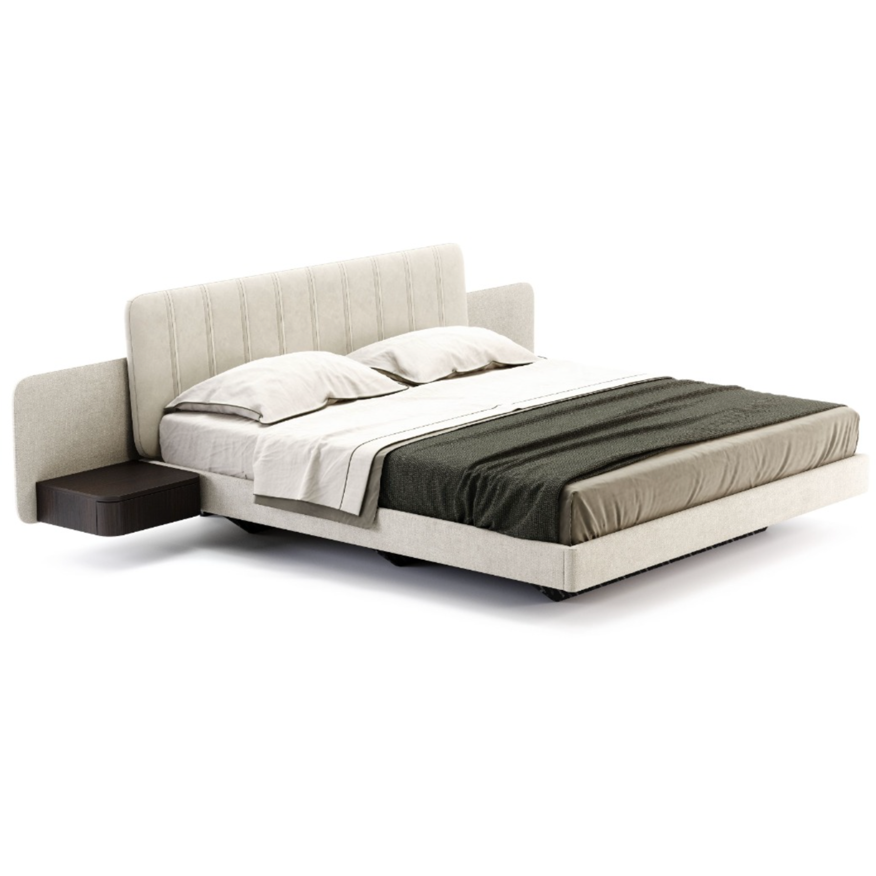 Domkapa Amanda Kingsize Bed - Customisable | Modern Furniture + Decor