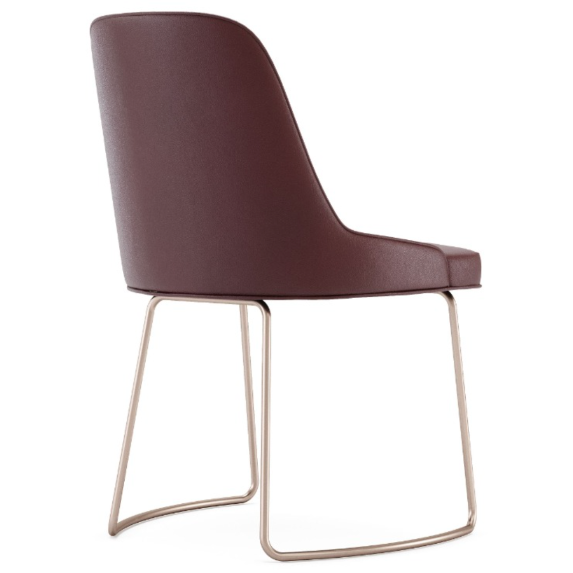 Domkapa Anna Chair Metal Sled Baseboard - A Pair - Customisable | Modern Furniture + Decor