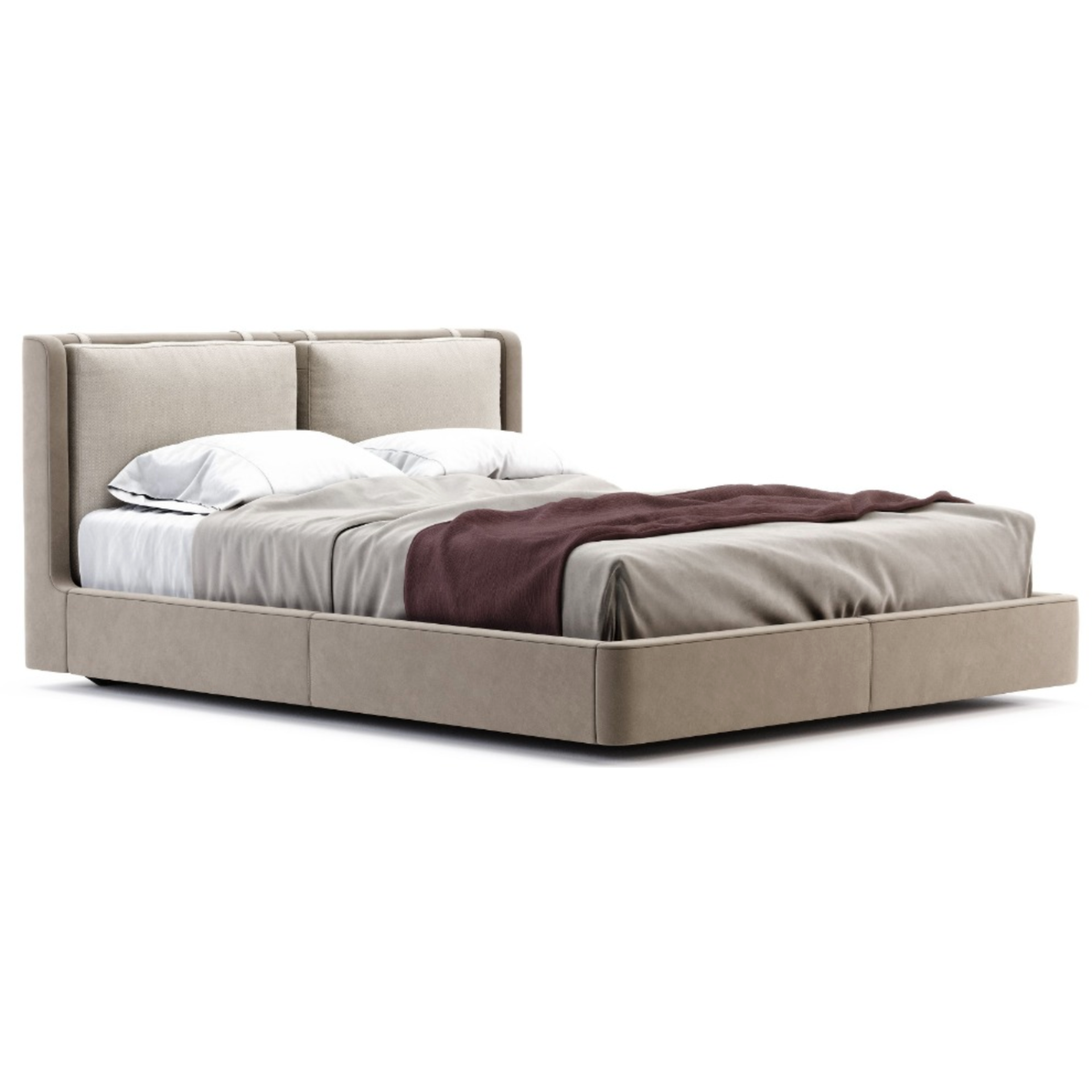 Domkapa Kelsi King Size Bed - Customisable | Modern Furniture + Decor