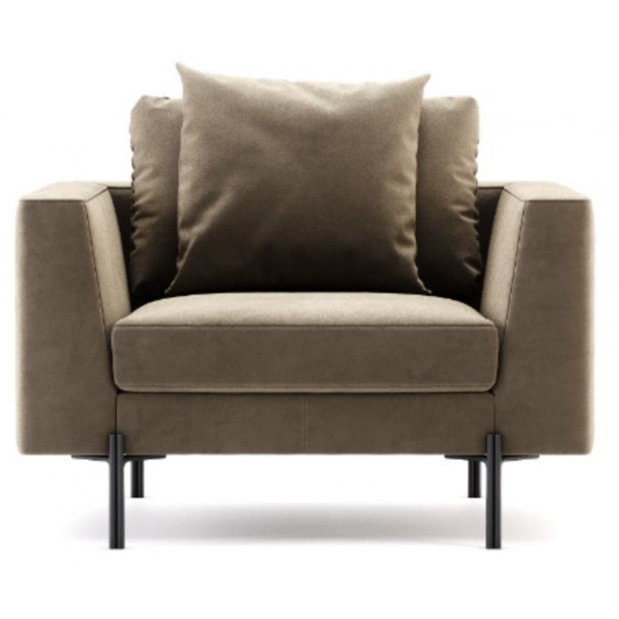 Domkapa Nicole 1-Seater Sofa - Customisable