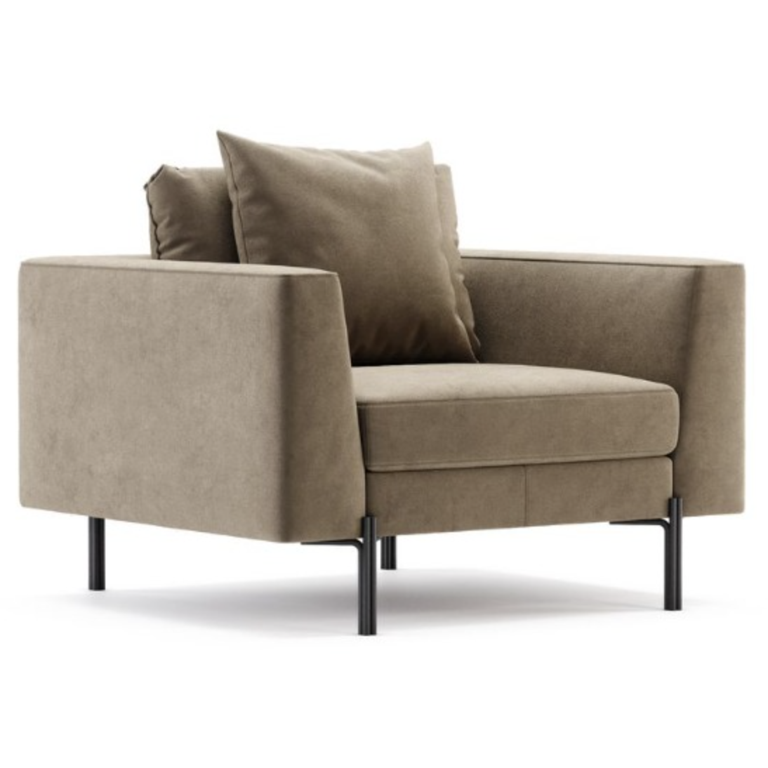 Domkapa Nicole 1-Seater Sofa - Customisable | Modern Furniture + Decor