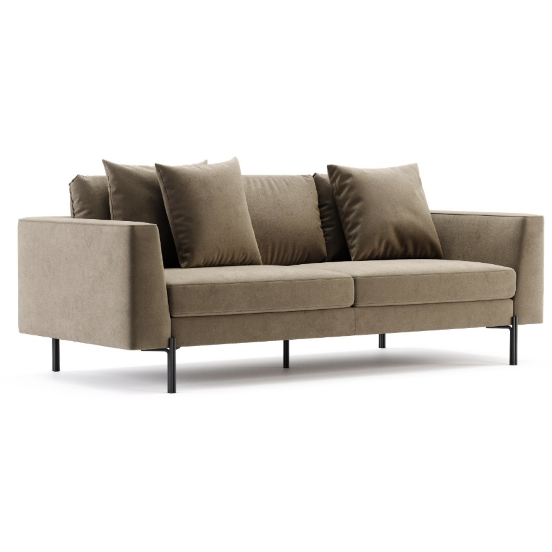 Domkapa Nicole 3-Seater Sofa - Customisable | Modern Furniture + Decor