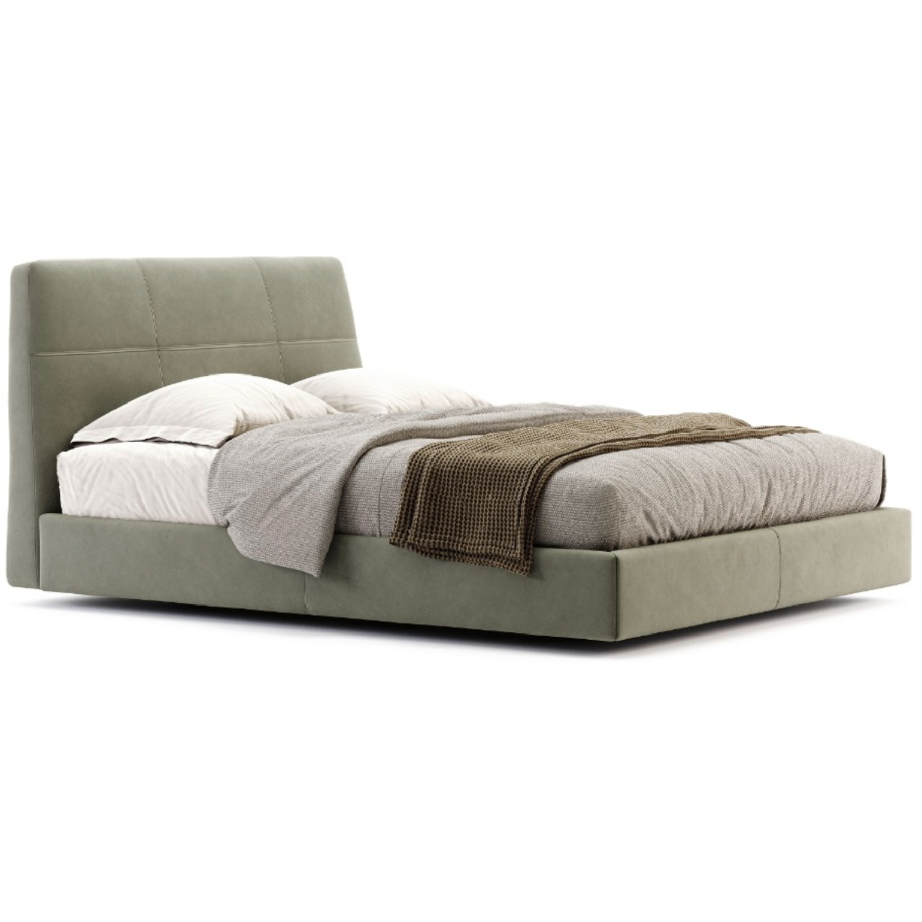 Domkapa Shelby King Size Bed - Customisable | Modern Furniture + Decor